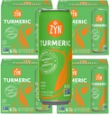 ZYN Kurkuma Wellness Drink (24 Pack), Mango Lychee Gearomatiseerde Kurkuma Curcumin Drink met zwarte peper, Geen toegevoegde suiker, lage Carb & Low Calorie Drink, Clean Alternatief