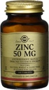 Solgar Zink 50 Mg, 100 tabletten - Zink voor gezonde huid, immuunsysteem en antioxidant ondersteuning- 100 porties, 100 telling (verpakking van 12)