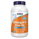 MAINTENANT compléments alimentaires, Omega-3 180 EPA / 120 DHA, Distillé moléculairement, support cardiovasculaire*, gélatine de 200 poissons Softgels, l'emballage peut varier
