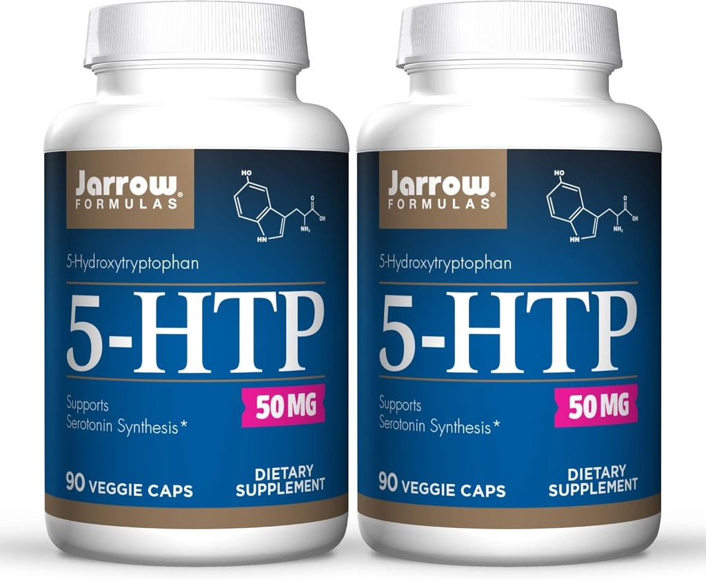 Jarrow 5-HTP 50 mg, 90 caps (Multi-Pack)