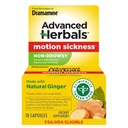 Des fabricants de dramamine, herbes avancées, non somnolence, soulagement de la maladie des mouvements, fait avec le gingembre naturel, 18 comtes