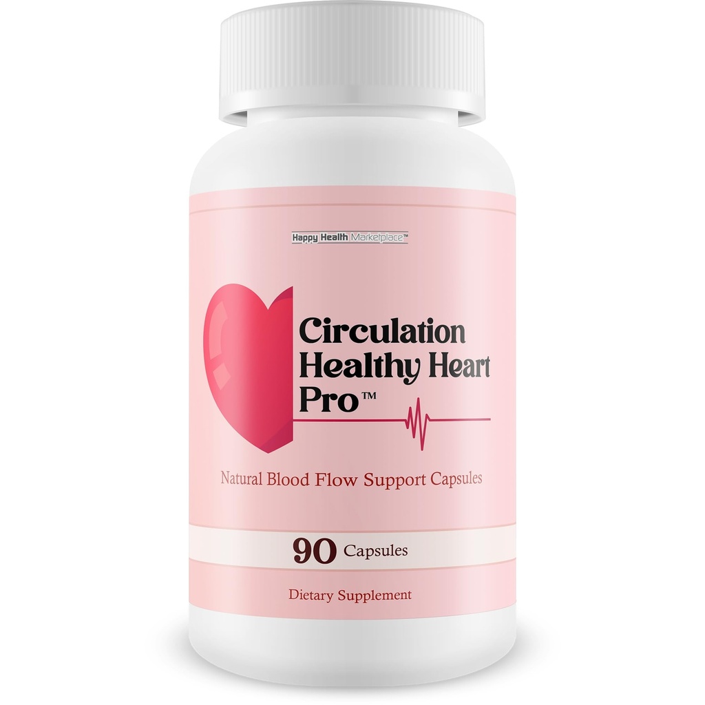 Circulatie Gezonde Hart Pro - Onze beste gezonde bloedstroom Supplement - slechte circulatie Supplementen voor geavanceerde bloedstroom - bloedcirculatie Supplement om de bloedstroom te verbeteren - goede bloedstroom