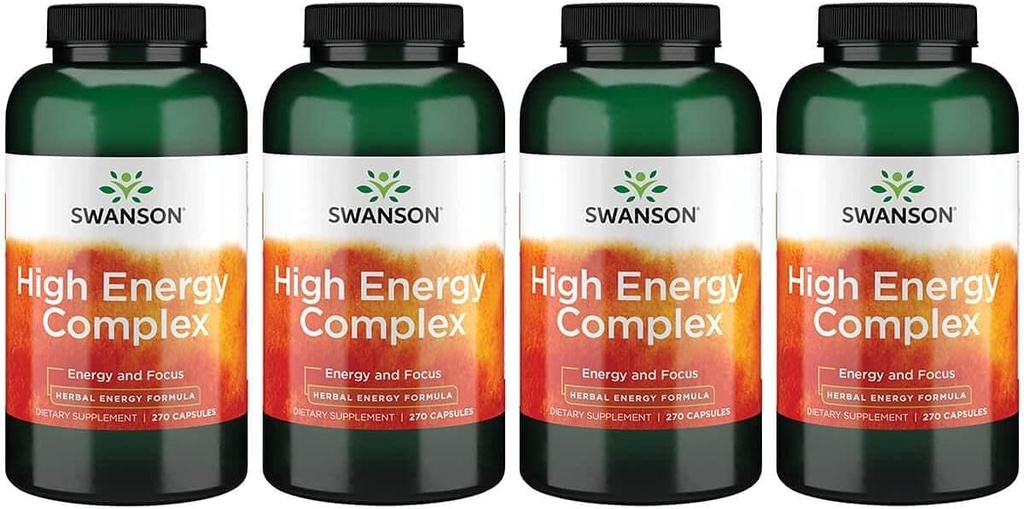 Swanson Ultra High Energy Complex 270 capsules (verpakking van 4)