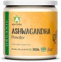 Biologische Ashwagandha wortelpoeder 