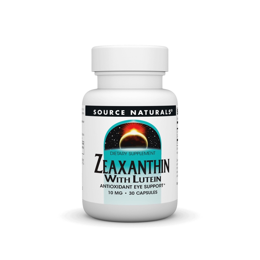 Bron Naturals Zeaxanthine met Lutein Capsules, 30 CT