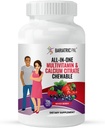BariatricPal "All-in-one kauwbare multivitamine met calciumcitraat en ijzer - gemengde bessen (30 dagen levering)
