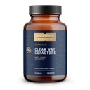 Quicksilver Scientific Clear Way Cofactors - Assainissement de la détox corporelle avec la vitamine B1, Extrait de dandelion, Quercetin & Enzyme de la nattokinase - Assainissement antioxydant pour soutenir la santé des guts (120 capsules)