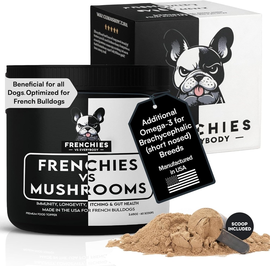 Paddestoelensupplement voor honden 