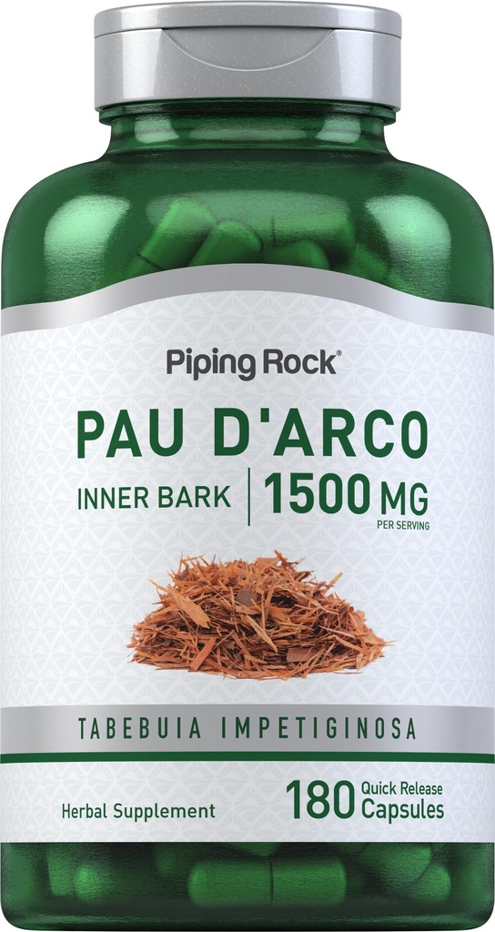 Piping Rock PAU D'Arco Capsules 