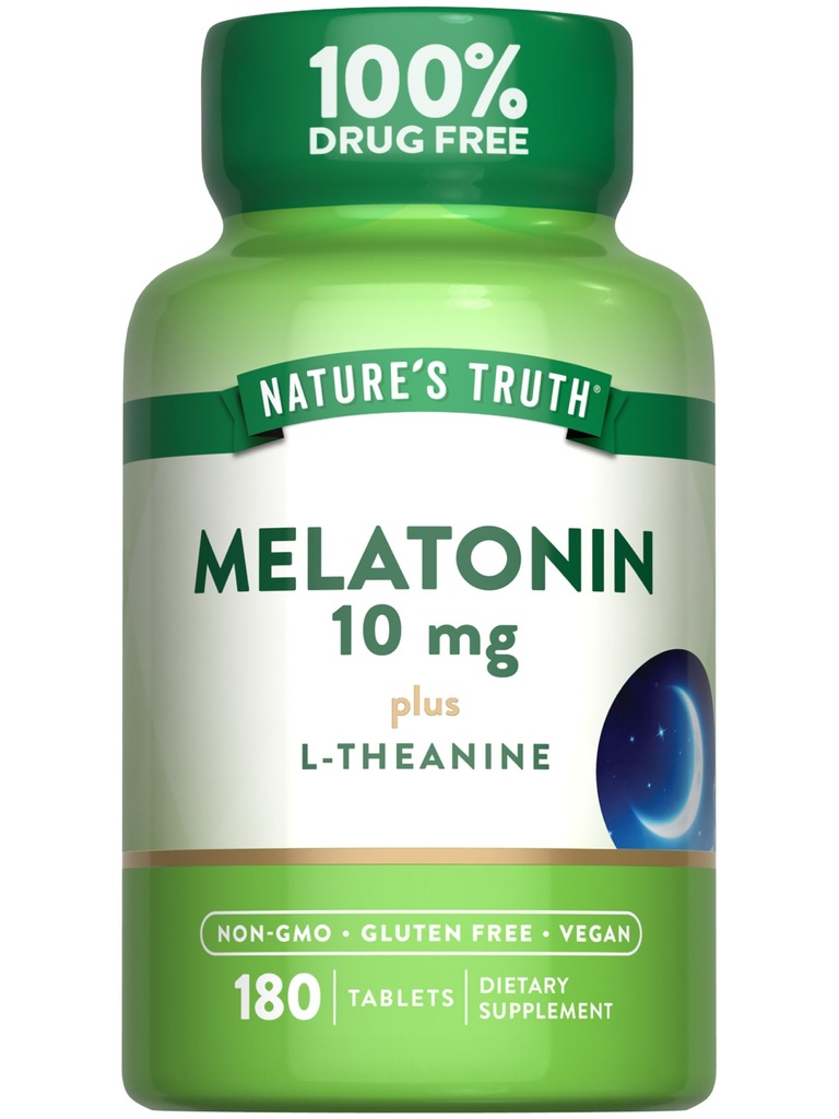 De waarheid van de natuur Melatonine Tabletten 10mg 