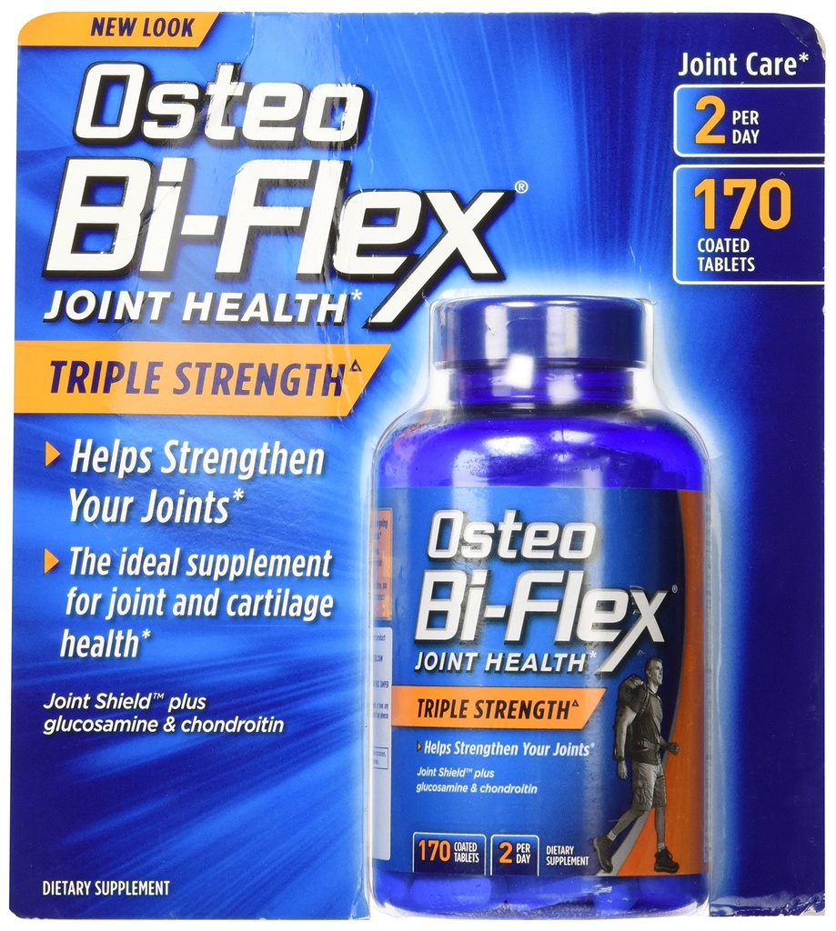 Osteo Bi-Flex Drievoudige sterkte - 170 caplets