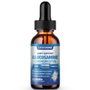 1 Pack Glucosamine Chondroïtine MSM gouttes liquides - Supplément de soutien articulaire supplémentaire pour les adultes avec Quercetin Boswelia, Bromelain, Acide Hyaluronique, Antioxydant Imune Support (2 Fl oz)