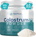 Pure Colostrum Powder 130g, 40% IgG, 65 Servaties 