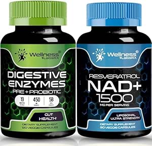 Gélules supplémentaires de WELLNESS LABSRX NAD