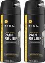 Tidl Cryotherapie pijnbestrijding Spray, 3 Oz (pakket van 2) gericht nekpijn, gewrichts- & spierpijn verlichting met organische, plantaardige Menthol, instant koeling voor artritis, rug & kniepijn