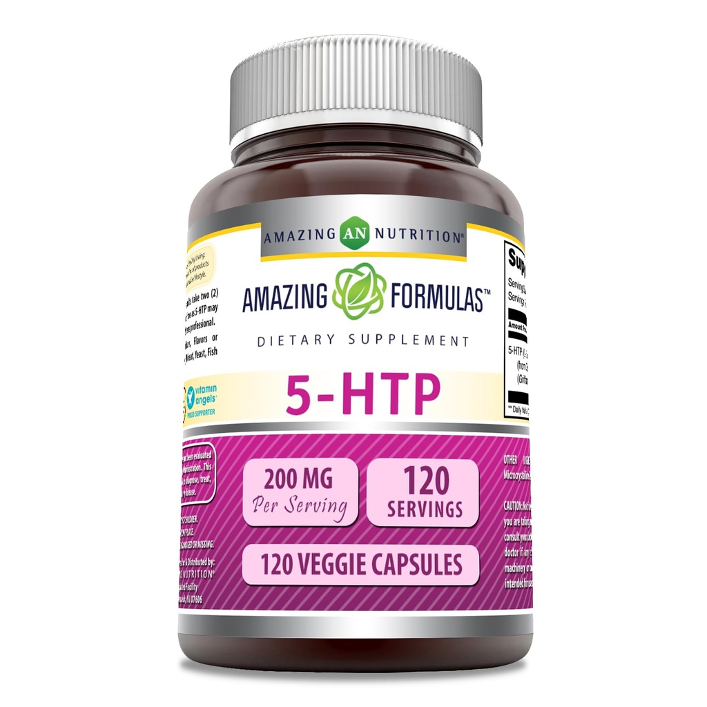 Verbazingwekkende Formules 5-HTP (L-5-Hydroxytryptofaan) Supplement 