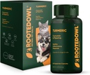 Gewortelde uil Kurkuma - Kurkuma supplement voor honden en katten - met Curcumine, Piperine en vitamine C voor anti-inflammatoire verlichting - 60/ct