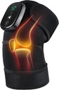 FSA in aanmerking komende knie Massager met warmte en trillingen, knie verwarming pad voor artritis met massage, verwarmde knie Brace Wrap zwart