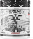 Creatine Monohydraat, bevordert Lean Muscle Growth, Unflavored, Aids Muscle Recovery, Post-Workout Supplement, Veteren eigendom en Operated (60 Servers, Creatine Monohydraat)