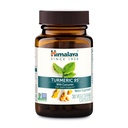 Supplément Himalaya Turmeric 95 avec Curcumine/Curcuminoides, Soutien articulaire et musculaire, Flexibilité et mobilité optimales, 600 mg, Non-OGM, Vegan, Sans gluten, 60 capsules, 60 jours d'approvisionnement
