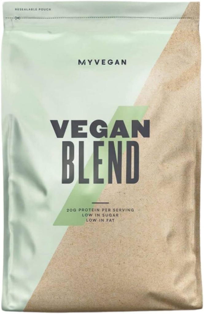 Myprotéine® - Poudre de mélange végétalien - Poudre naturelle de protéines de pois et de riz - Sans gluten et sans sucre, Fitness Nutrition - Récupération avec acides aminés - Tiramisu, 2,2 Lb (22 portions)