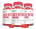 Laboratoires justifiés (3 Pack Simpli Health Keto ACV Gummies Formule avancée 1000MG vinaigre de cidre de pomme formulé avec jus de betterave de grenade poudre B12 Vegan Non OGM 180 Gummys