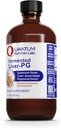 QNL Gefermenteerde lever-PG - Veganistisch leverhulpsupplement - Bevat biologisch Kurkuma- en melkdistel - leverondersteuningssupplement voor vrouwen en mannen - 8 fl oz
