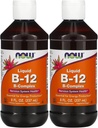 NOW Voedingsmiddelen Vitamine B-12 Vloeistof, 8oz (verpakking 2)