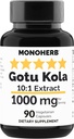 MONOHERB Gotu Kola Extract 1000 mg - 90 capsules végétariennes