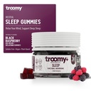 Troomy Sleep Reishi + Melatonine Grote Proef Paddestoelen Gummies - Ondersteunt rustgevende slaap - Zwarte Raspberry - 30 Tellen