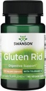 Swanson Glutenrit met tolerase G 100 Milligrammen 90 Veg Capsules Enzyme