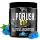NDS Nutrition XTP Thermogénique Fat Burner avec L-Carnitine - Énergie, Focus, et Contrôle de l'appétit - Poudre de combustion des graisses extrêmement thermogéniques Perte de poids - Blue Berry Snow Cone (45 portions)
