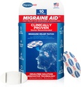 migraine AID Patches de soulagement de la migraine - Agissant rapidement, support non dédié pour la tension de la tête, facile à appliquer Patches de maux de tête, sans danger pour l'usage quotidien, 10 Patches de migraine jetables, fabriqués aux États-Unis