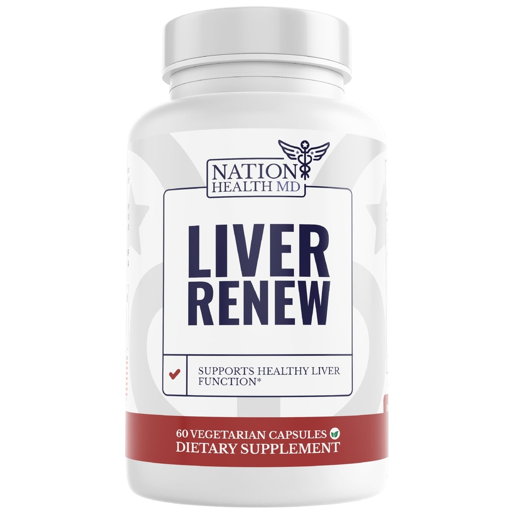 Lever Vernieuwen - Lever Reiniging Detox & Reparatie - Lever Ondersteuning Supplement met Artichoke Extract, Melk Thisle, Dandelion en Kurkuma (1 fles)