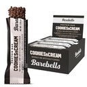 Barebells Proteïne Bars Cookies & Cream - 12 Telling, 20g Hoge Proteïne Treats - Chocolade Voeding Bar met 1g Totaal Suikers - On-The-Go Breakfast of Post-Workout Snack