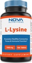 Nova Nutritions L-Lysine 1000 mg - 180 comprimés