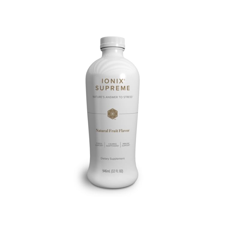 Isagenix Ionix Supreme - Drink met Niacin, vitamine B12, vitamine B6 en Riboflavine om te helpen Stress bestrijden - 32-once fles (natuurlijke fruitsmaak)
