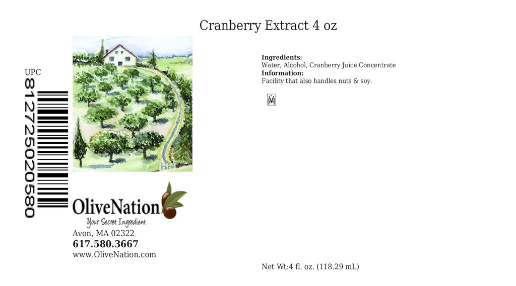 Extrait de canneberge OliveNation - 4 onces - Ajouter le goût riche de canneberges aux muffins, sauces et vinaigrettes - cuisson-extraits-et-arômes