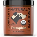 Complete Natural Products Biologische Pompoenpoeder voor Huisdieren - 4oz - Pure Biologische Pompoenpoeder