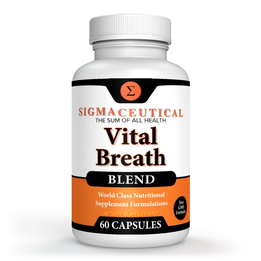 Respiratoire formule - Longreiniging voor rokers - adem helder, gezond en wit - Longontgifting voor rokers - Ademhalingssupplement voor Lung Health - 60 capsules