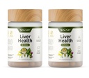 Snap Supplementen Lever Gezondheid & Detox Supplement - Natuurlijke ondersteuning voor lever en spijsvertering, 60 Vegetarische Capsules (2-pack)