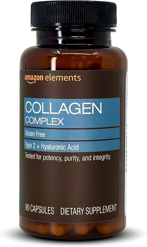 Elementen Collageen Complex met Hyaluronzuur, 90 capsules, 3 maanden levering