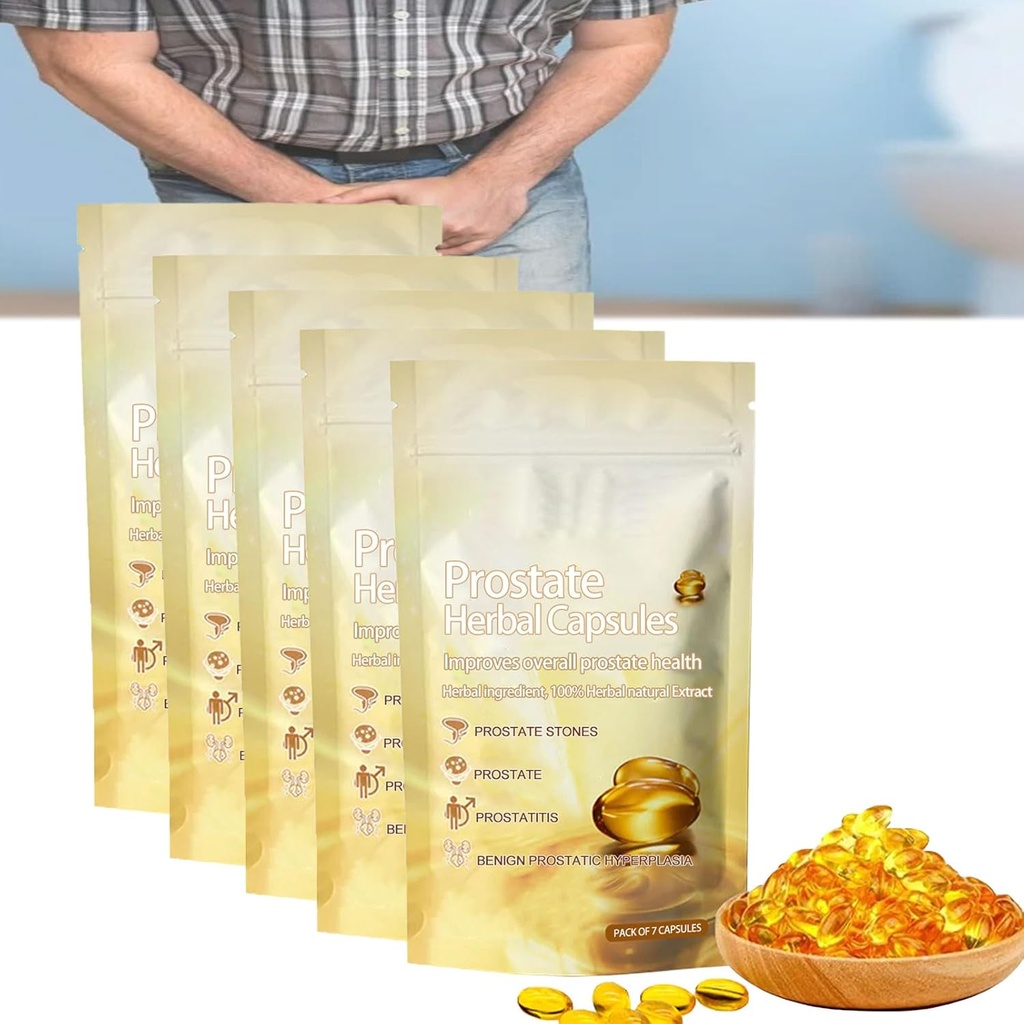 FemiPure Natural Prostate Herbal Capsules, 7st/Bag Femipure Prostate Natural Herbal Capsules, Prostate Natural Herbal Capsules (5st)