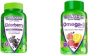 Vitafusion Gummy Vitamines 90ct & Omega-3 Gummy Vitamines Berry Lemonade Aromatisée 120ct