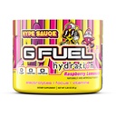 G Fuel Hype Sauce Supreme Hydration, Electrolyte Powder Mix for Energy & Focus, Sugar and Cafeine Free Supplement with Essential Vitamines & Minerals, Raspberry Lemonade Flavor, 3.3 oz - 30 Servings