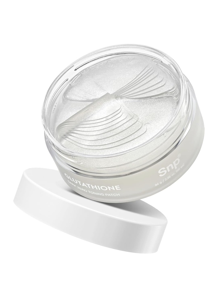 SNP 99% Glutathione + Niacinamide B3 Eye Patch | Nourishing Under Eye Patches for Blemishes and Dark Spots | Under Masks for Puffy Eyes and Dark Circles | Korean Skincare | 60 Patches