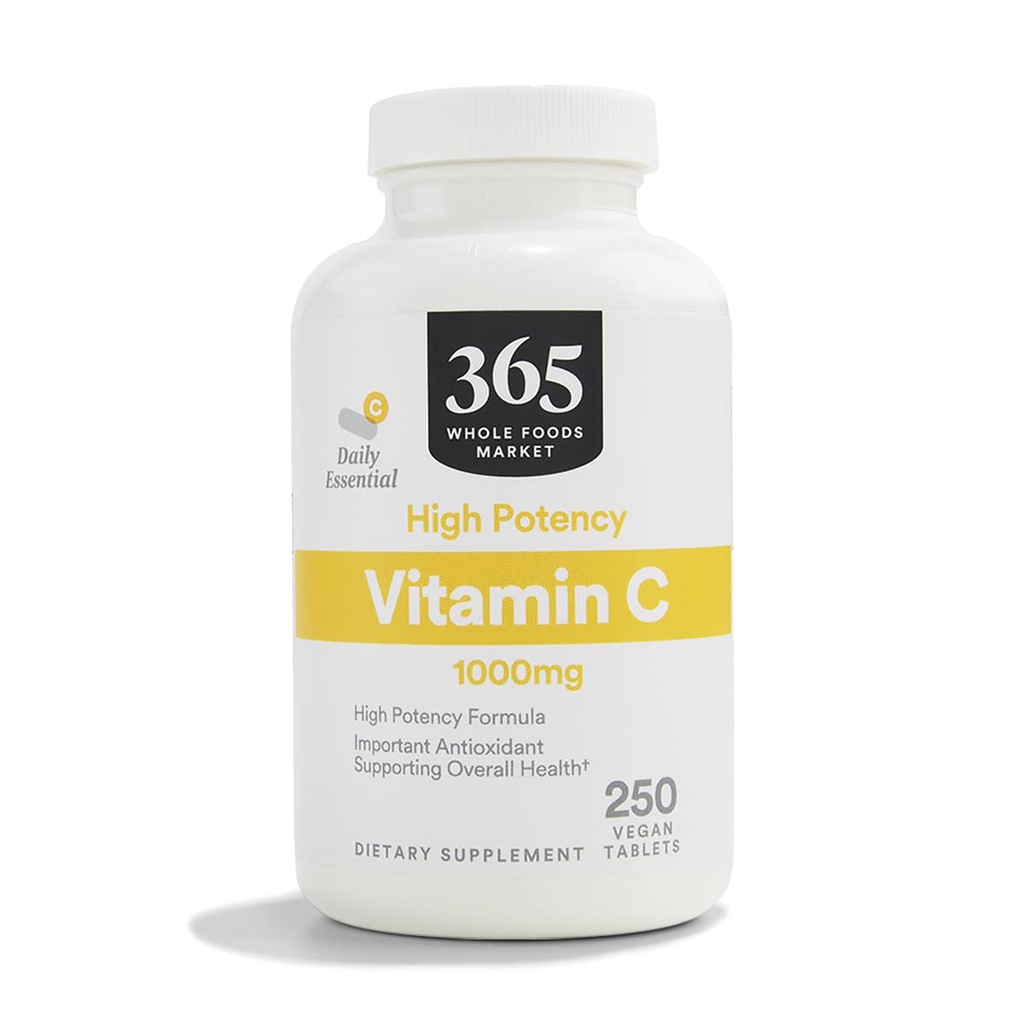 365 Door Whole Foods Market, Vitamine C 1000Mg, 250 Tellen