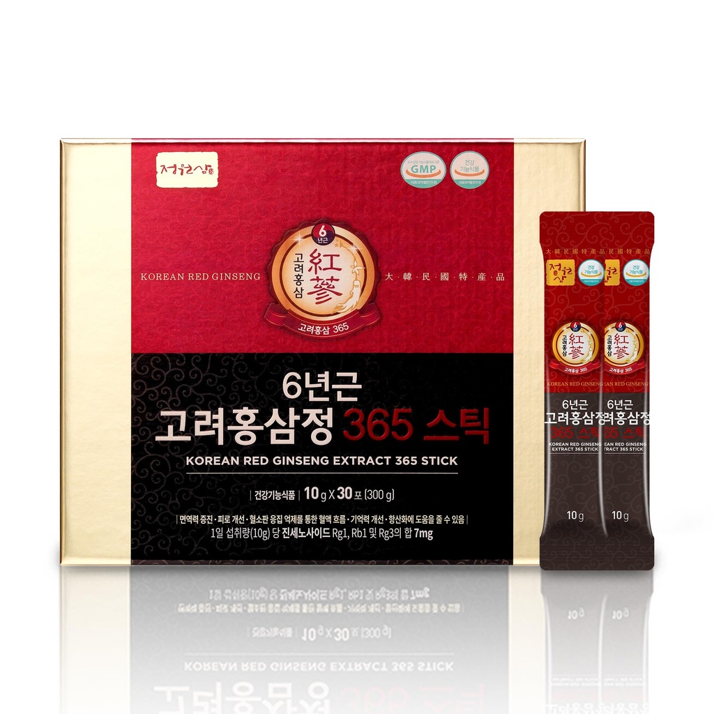 6 jaar Red Ginseng 365 Stick