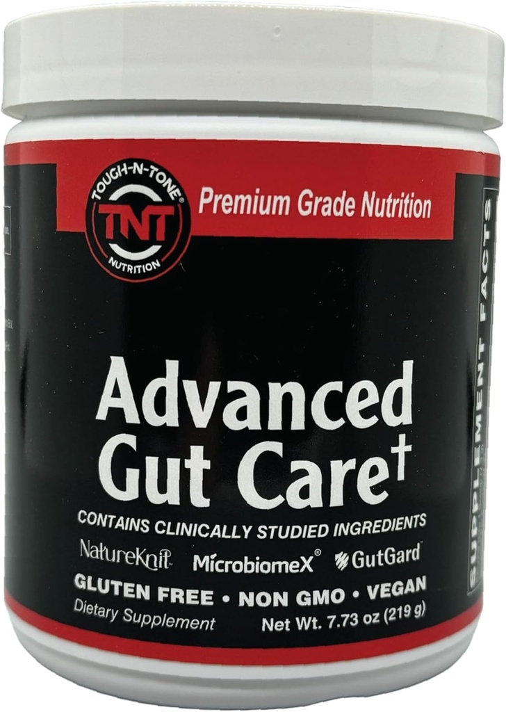TOUGH-N-TONE Advanced Gut Care Health Non-GMO, Glutenvrij, Veganistisch