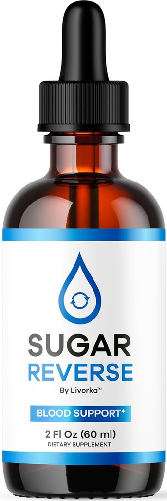 LIVORKA Sugar Reverse - Sugar Reverse Drops, Sugar, Sugar Reverse Reviews, Sugar Reverse Drops Officiële Liquid Supplement Ondersteuning, Sugar Reverse Drop, 1 fles voor 1 maand